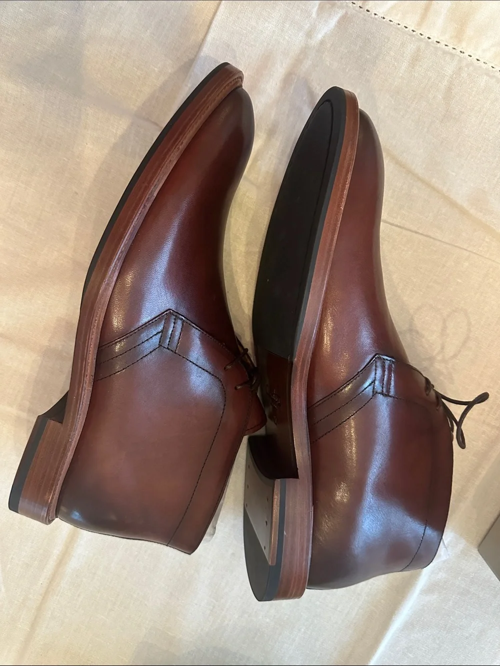 Men's Leather Curatore Vincenzo Chukka Boots